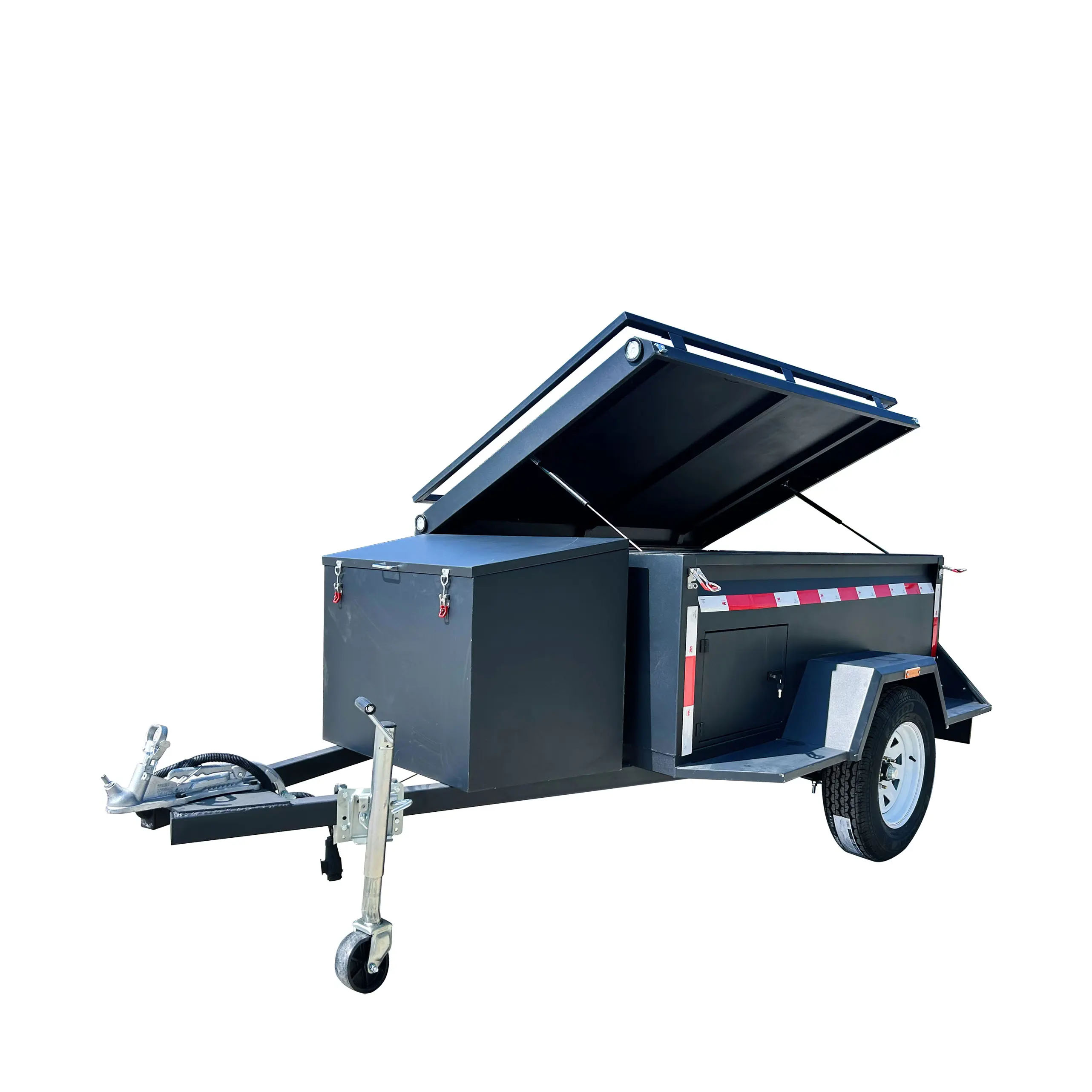 Single-axle camping trailer
