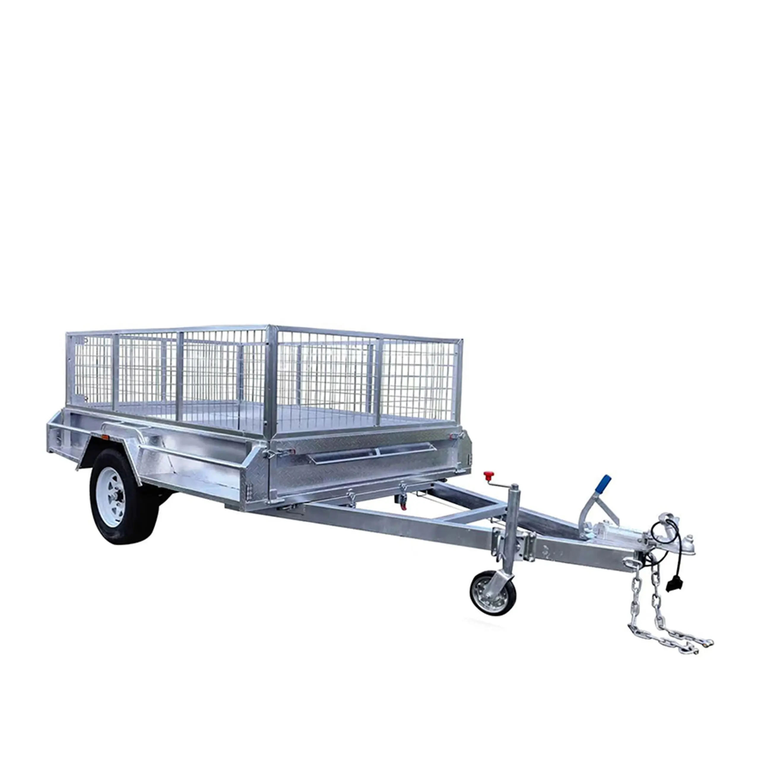 8x5 Premium Single Axle Hot-Dip Galvanised Tilting Box Trailer 750kg ATM