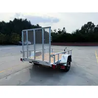 Utility wooden board trailer