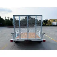 Utility wooden board trailer