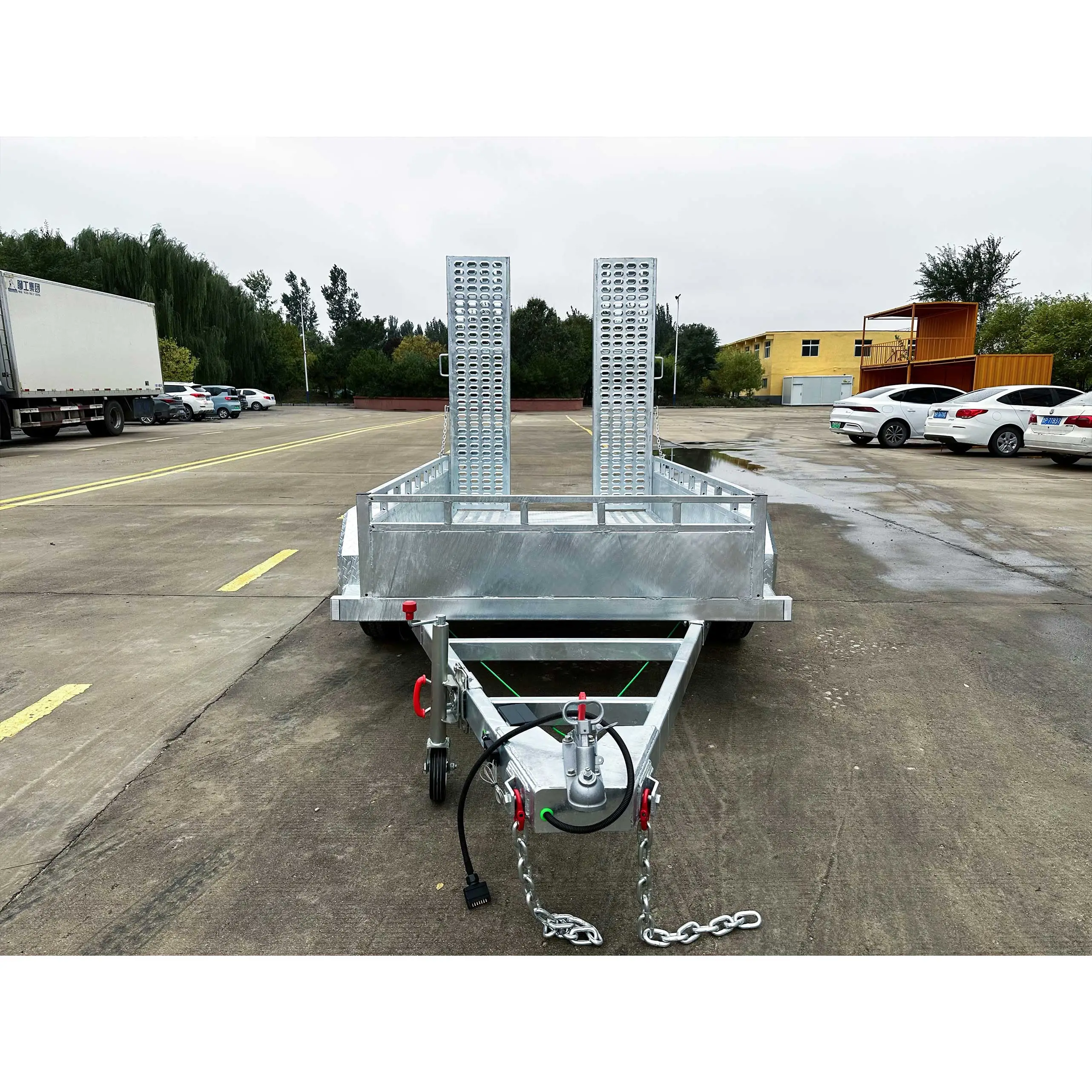 Scissor-type lift trailer 9*5FT ATM3400kg