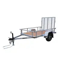 Utility wooden board trailer