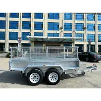 10x5 Hydraulic Tipper Galvanised Box Trailer 3200kg ATM (Electric Brake)