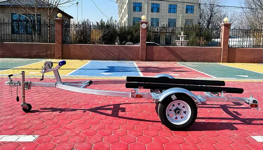 Alloy yacht trailer