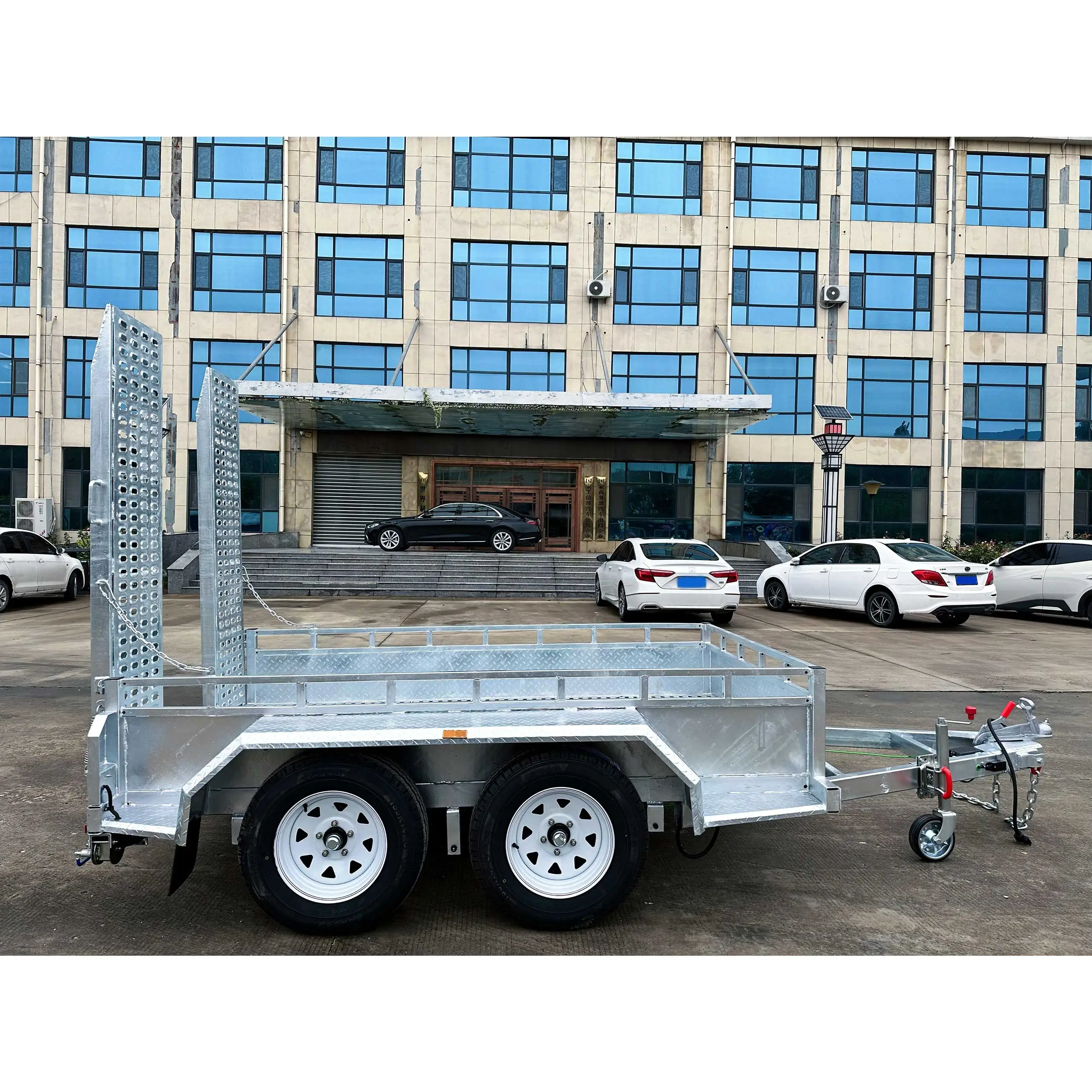 Scissor-type lift trailer 9*5FT ATM3400kg