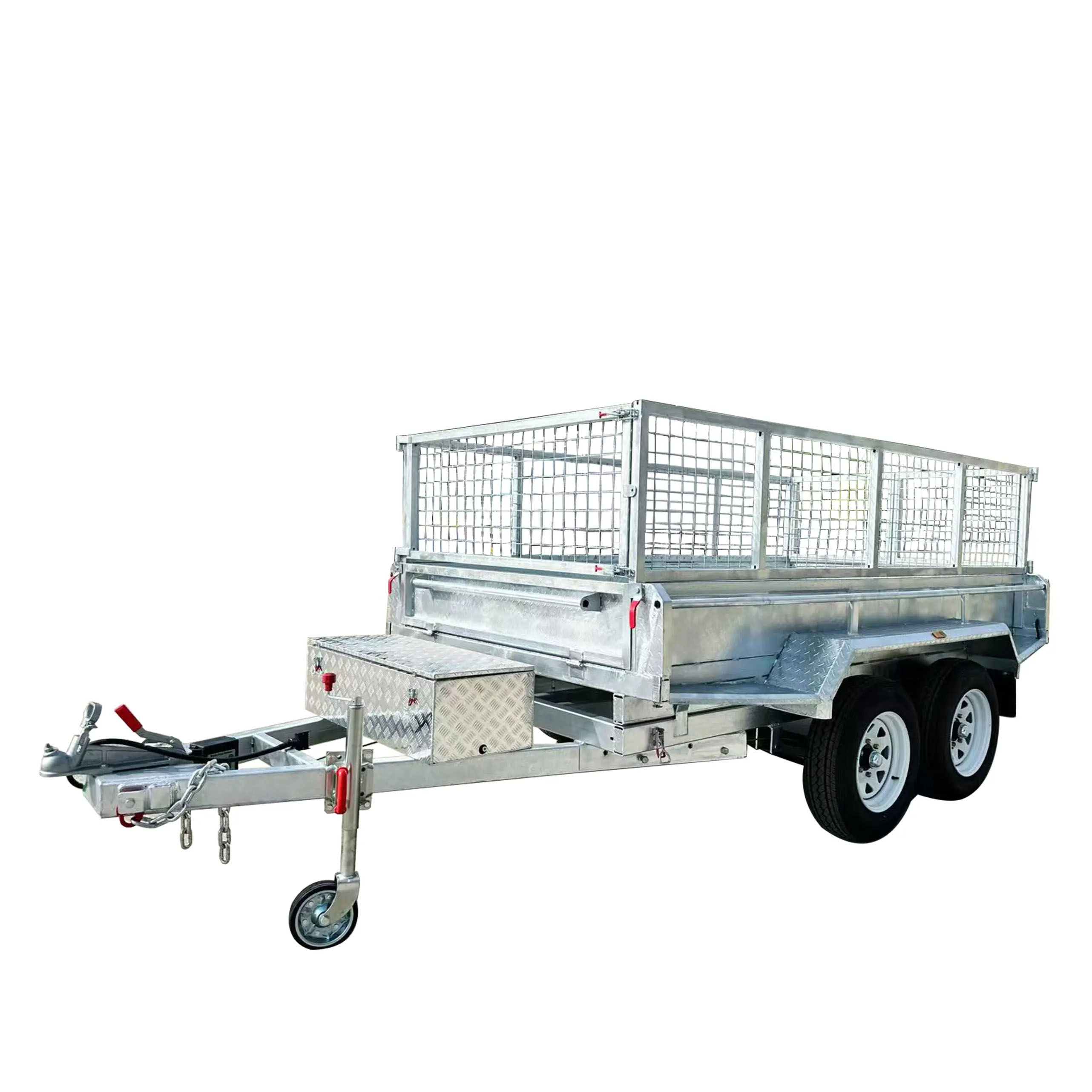 10x5 Hydraulic Tipper Galvanised Box Trailer 3200kg ATM (Electric Brake)