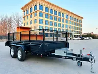 13x6 Hydraulic Tipper Galvanised Box Trailer 4500kg ATM (Electric Brake)