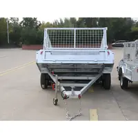 Single-axis cage-type tandem 7*5 trailer ATM750kg