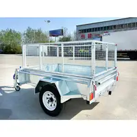 8x5 Premium Single Axle Hot-Dip Galvanised Tilting Box Trailer 750kg ATM