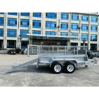 10x5 Hydraulic Tipper Galvanised Box Trailer 3200kg ATM (Electric Brake)