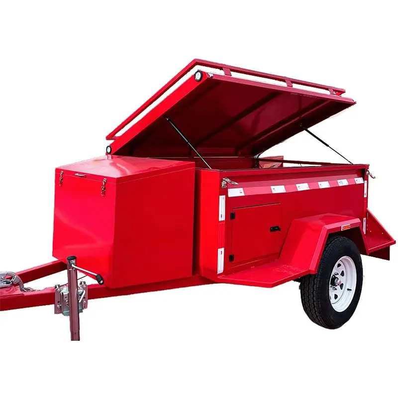 Single-axle camping trailer